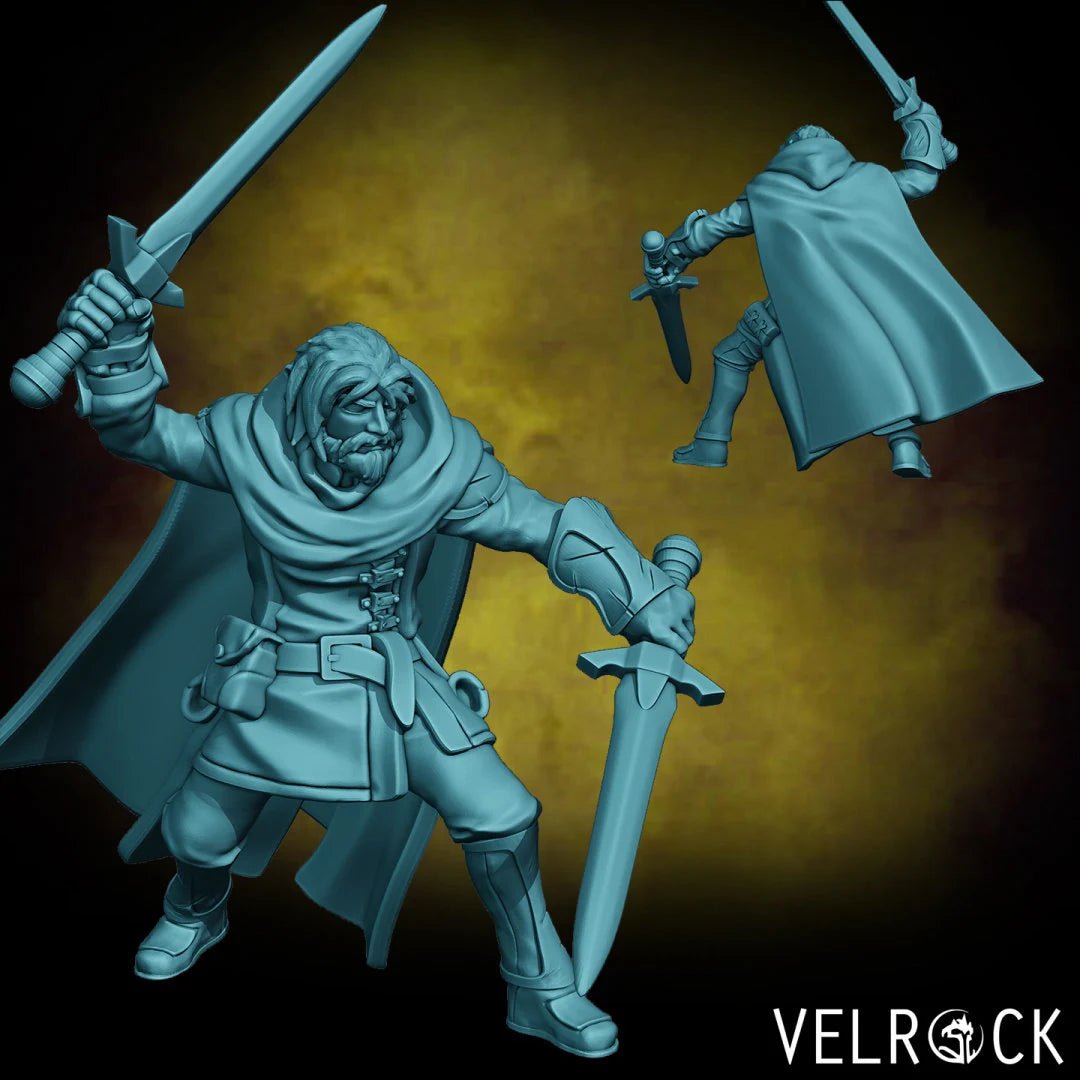 Human Ranger Miniature - C - 28mm