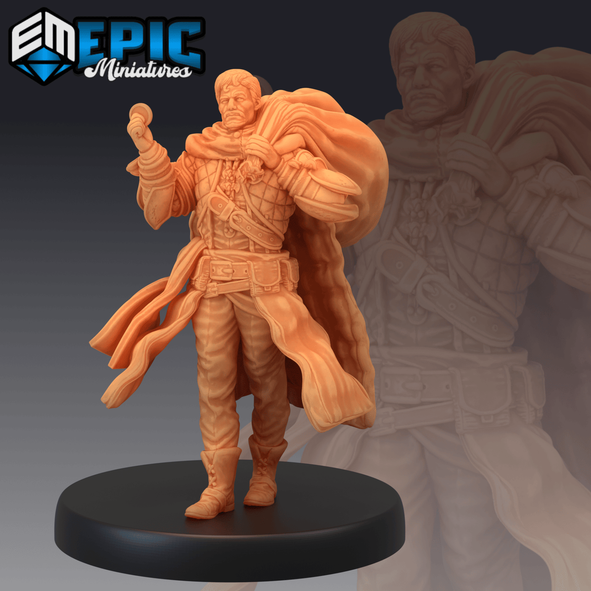 Human Thieves Miniature | A - Tabletop RPG & D&D miniature. Perfect for wargaming & collectors