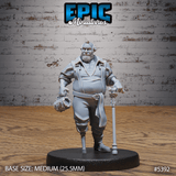 Hut Owner Miniature | C - Tabletop RPG & D&D miniature. Perfect for wargaming & collectors