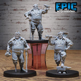 Hut Owner Miniature | Set of 3 - Tabletop RPG & D&D miniature. Perfect for wargaming & collectors