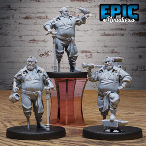 Hut Owner Miniature | Set of 3 - Tabletop RPG & D&D miniature. Perfect for wargaming & collectors