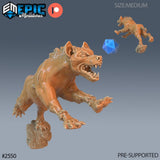 Hynea Dog Miniature | A - Tabletop RPG & D&D miniature. Perfect for wargaming & collectors