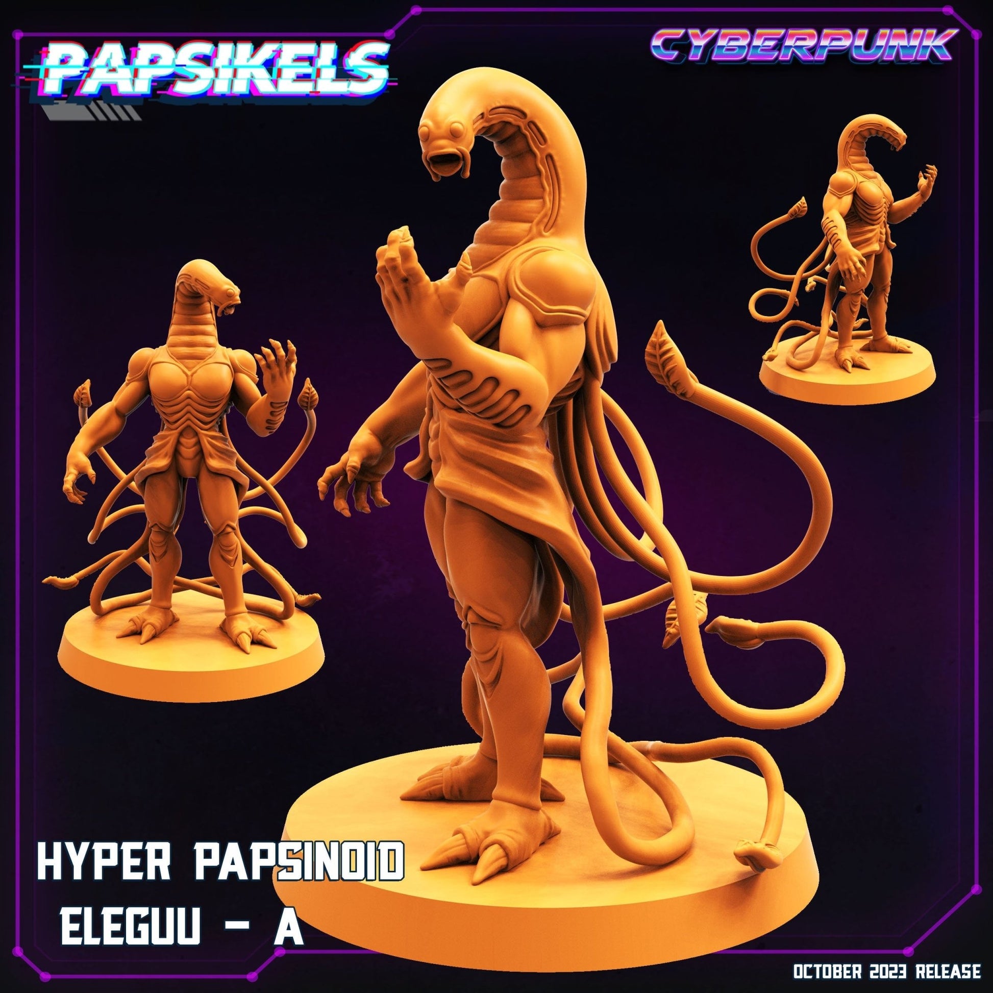 Hyper Papsinoid Elguu Miniature - Eleguu A - 32mm
