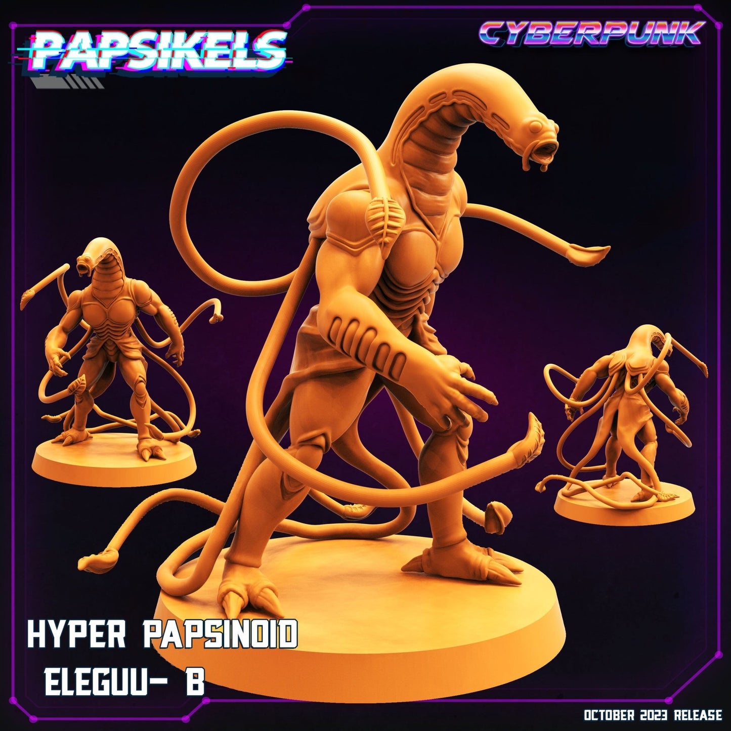 Hyper Papsinoid Elguu Miniature - Eleguu B - 32mm
