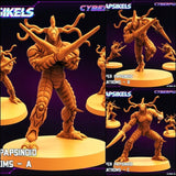 Hyper Papsinoid Tantroms Miniature | Set of 3 - Tabletop RPG & D&D miniature. Perfect for wargaming & collectors
