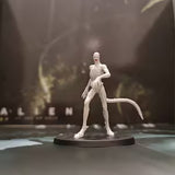 Alien Romus Mutated Miniature | Human Xeno Hybrid 1 - Tabletop RPG & D&D miniature. Perfect for wargaming & collectors