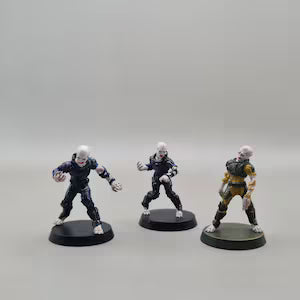 Space Crew Miniature | Set of 3 - Tabletop RPG & D&D miniature. Perfect for wargaming & collectors