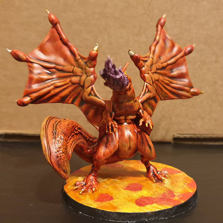 Frog Dragon Miniature | Set of 3 - Tabletop RPG & D&D miniature. Perfect for wargaming & collectors
