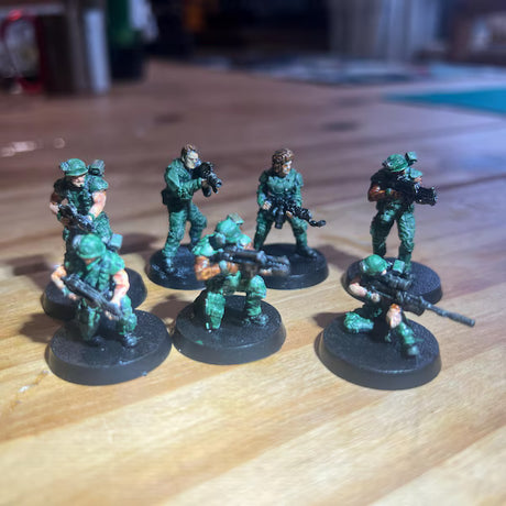 Human Colonial Marine Miniature | Marine 1 - Tabletop RPG & D&D miniature. Perfect for wargaming & collectors