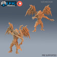 Ice Mephit Miniature | Set of 2 - Tabletop RPG & D&D miniature. Perfect for wargaming & collectors