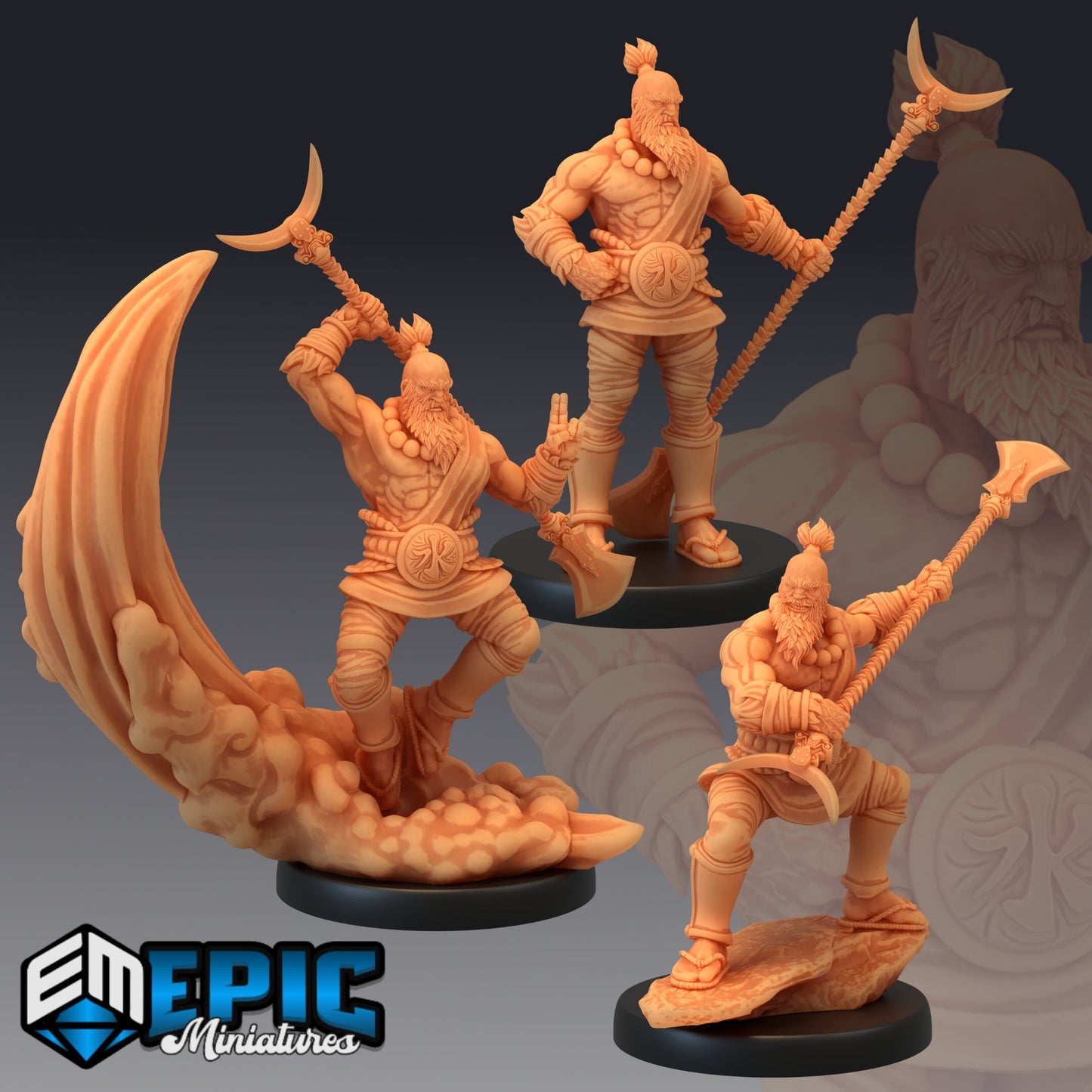 Sandy Monk  1 by Epic miniature