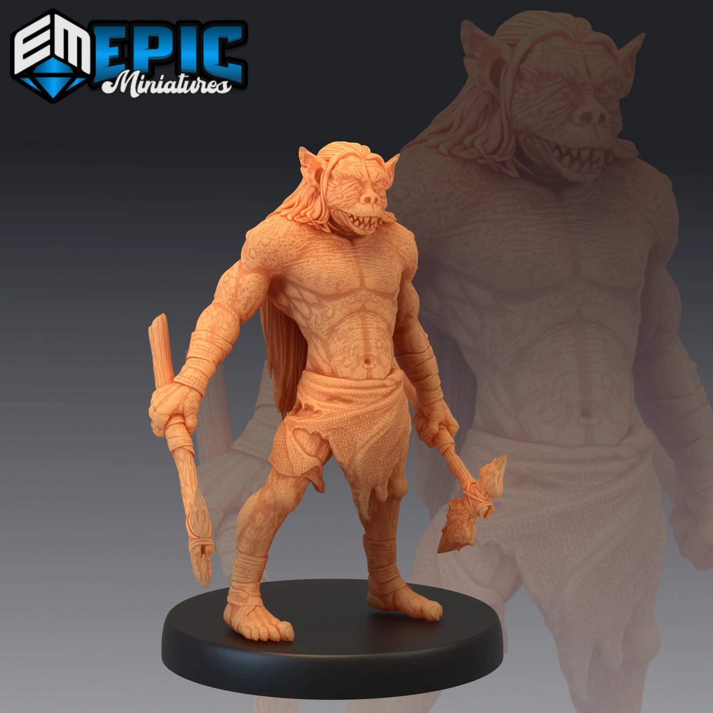 Troll folk  1 by Epic miniature