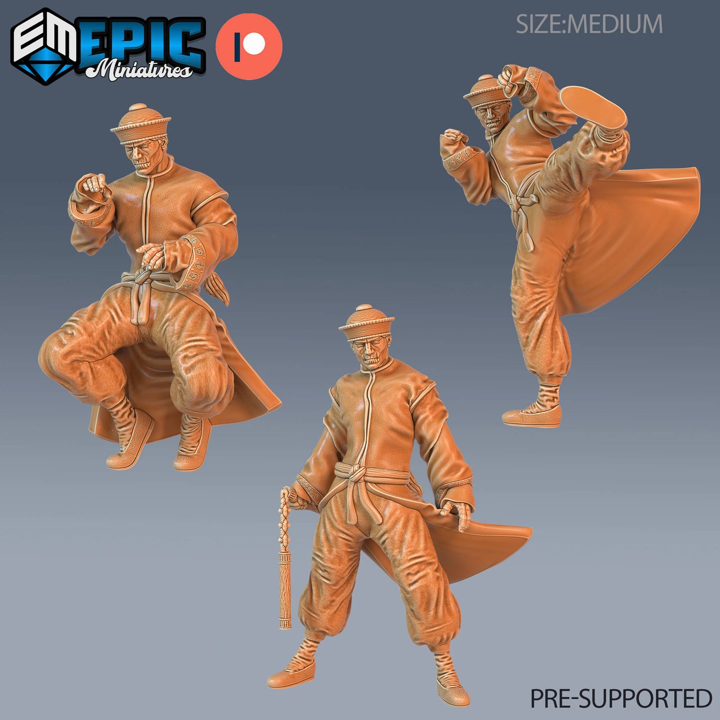 Zombie Kungfu  1 by Epic miniature