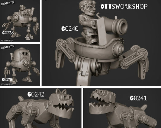 Gnome Machines set 1 by goons