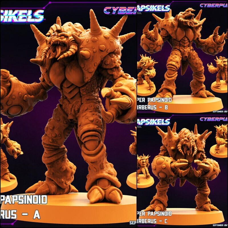 Papsinoid Durberus Miniatures