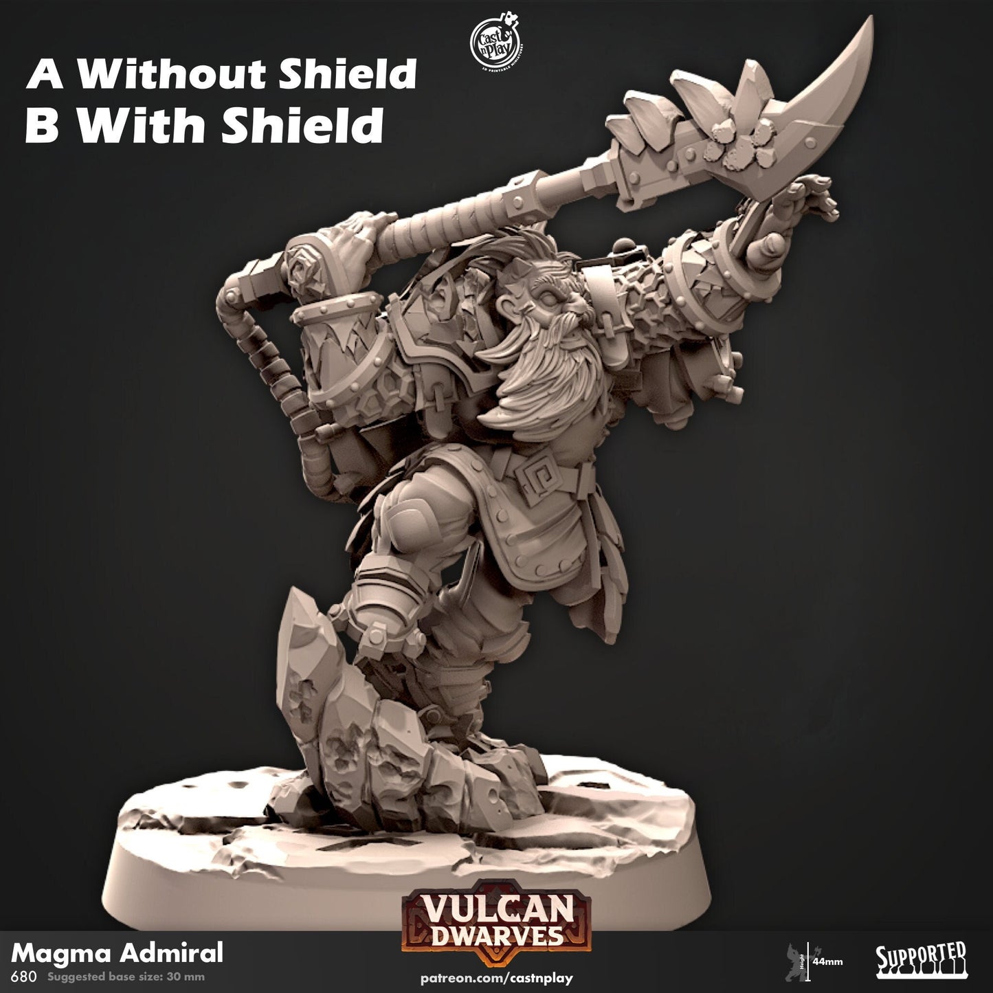 Magma Admiral, Vulcan Dwarves