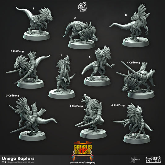 Unega Raptors, Vulcan Dwarves