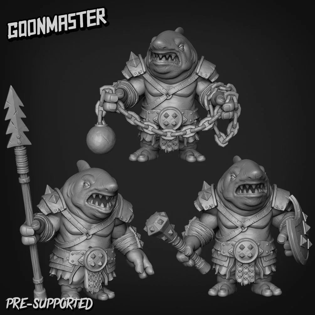 Shark-folk Pirate set 2 by goons