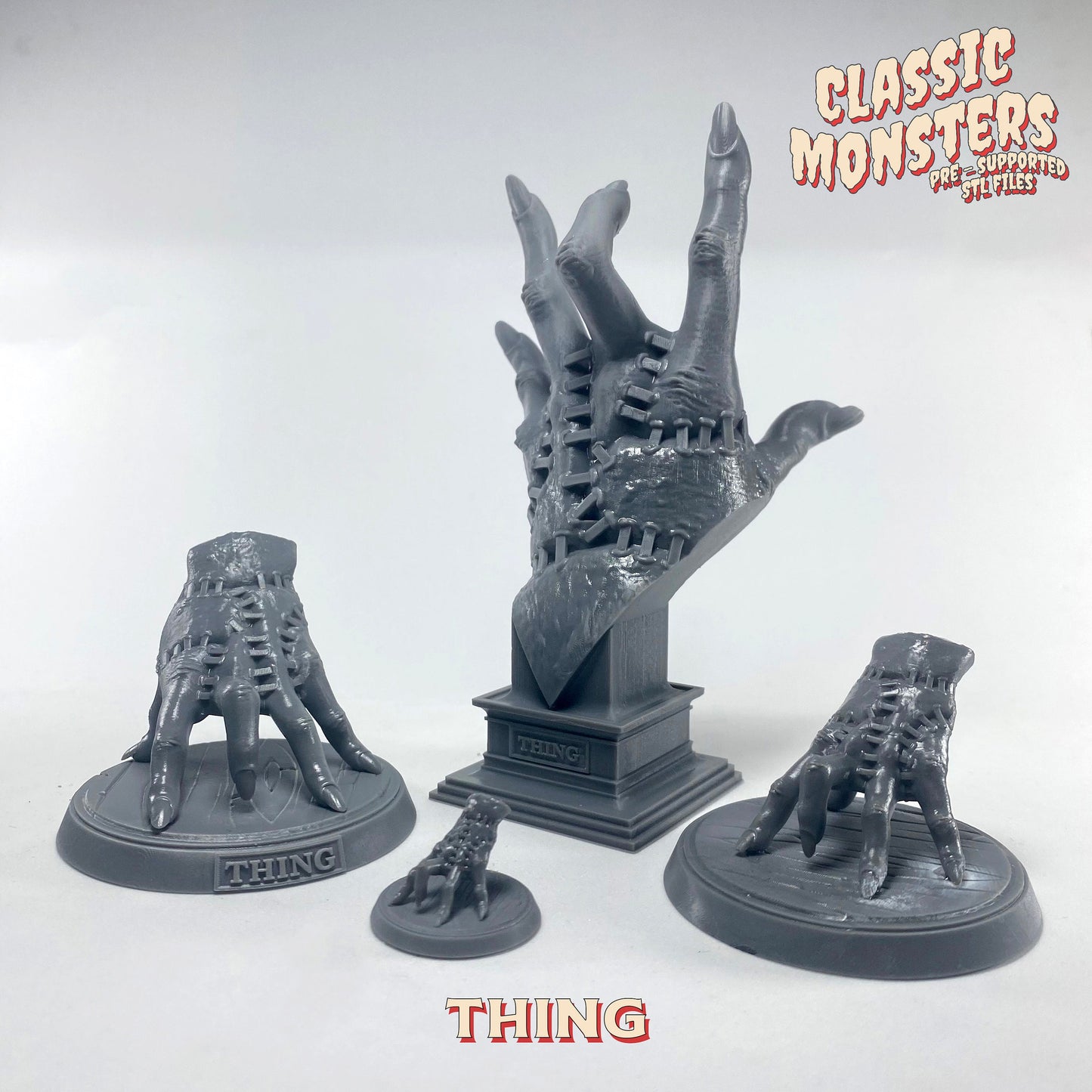 The Thing, 150mm, 75mm, 32mm Scale, Bust, Role Playing Games Miniature, WoW, Dungeon and Dragons,, DnD, Classic Movie.