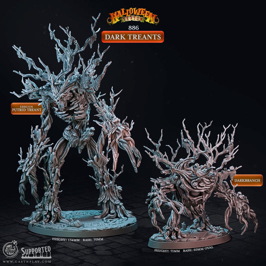 32mm, 28mm, Dark Treants, The Halloween Season Collection, CastnPlay miniatures , Role Playing Games Miniature, Dungeon and Dragons.