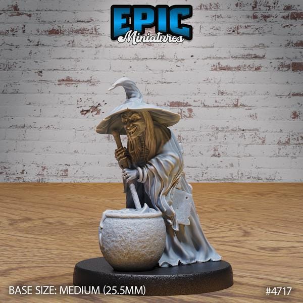 Green Hag Miniature