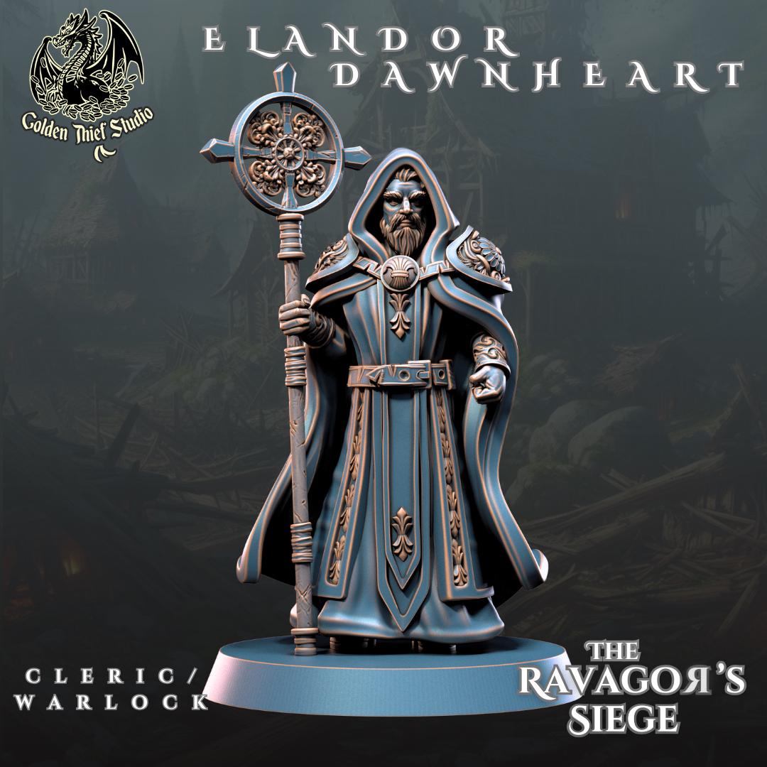 32mm, 28mm, Wanderers, Ravegors Siege, Golden Thief Studio , Role Playing Games Miniature, WoW, Dungeon and Dragons, RPG.