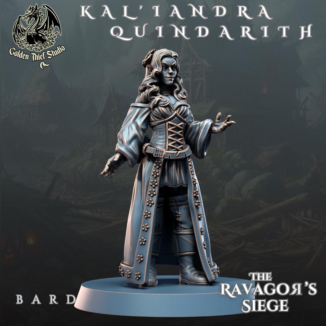 32mm, 28mm, Wanderers, Ravegors Siege, Golden Thief Studio , Role Playing Games Miniature, WoW, Dungeon and Dragons, RPG.