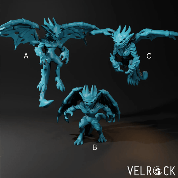 Imp Miniature | Set of 3 - Tabletop RPG & D&D miniature. Perfect for wargaming & collectors