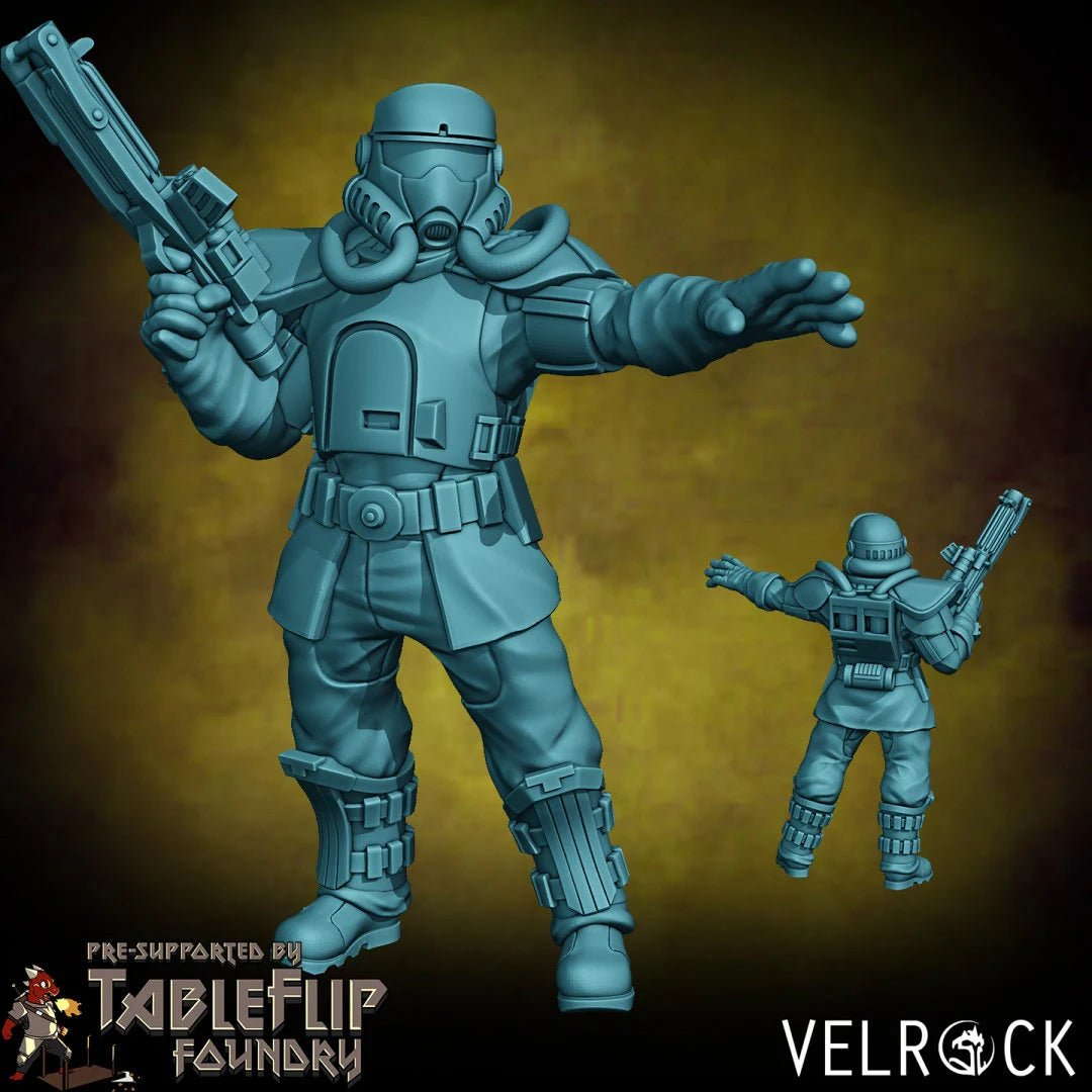 Imperial Remnants Miniature | A - Tabletop RPG & D&D miniature. Perfect for wargaming & collectors