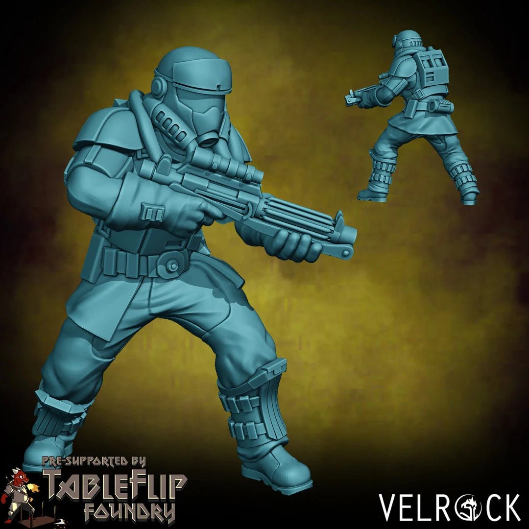 Imperial Remnants Miniature - F - 28mm