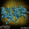 Imperial Remnants Miniature | Set of 8 - Tabletop RPG & D&D miniature. Perfect for wargaming & collectors