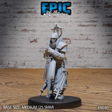 Inquisitor Knights Miniature | 4640 - Tabletop RPG & D&D miniature. Perfect for wargaming & collectors