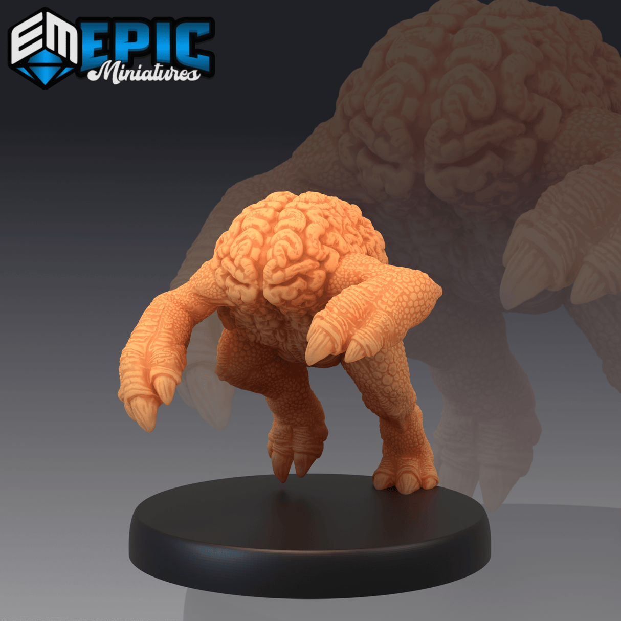 Intellect Devourer Miniature | B - Tabletop RPG & D&D miniature. Perfect for wargaming & collectors