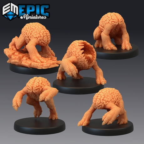 Intellect Devourer Miniature - Two Full Sets (All Models) - 28mm