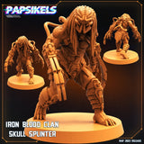 Iron Blood Clan Miniature | D - Tabletop RPG & D&D miniature. Perfect for wargaming & collectors