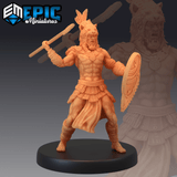 Jaguar Warrior Miniature | B - Tabletop RPG & D&D miniature. Perfect for wargaming & collectors