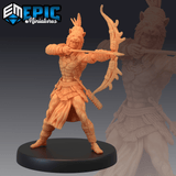 Jaguar Warrior Miniature | C - Tabletop RPG & D&D miniature. Perfect for wargaming & collectors