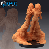Jetpack Girl Miniature | B - Tabletop RPG & D&D miniature. Perfect for wargaming & collectors