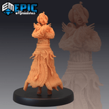 Jiangshi Female Ghost Miniature | A - Tabletop RPG & D&D miniature. Perfect for wargaming & collectors