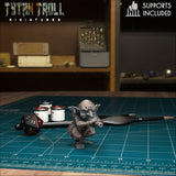Jungle Goblins Miniature | G - Tabletop RPG & D&D miniature. Perfect for wargaming & collectors