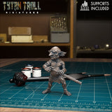 Jungle Goblins Miniature | J - Tabletop RPG & D&D miniature. Perfect for wargaming & collectors