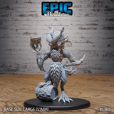 Katakan Vampire Miniature | A - Tabletop RPG & D&D miniature. Perfect for wargaming & collectors