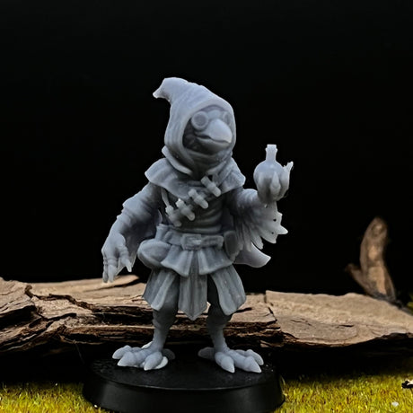 Kenku Alchemist Miniature | Set of 4 - Tabletop RPG & D&D miniature. Perfect for wargaming & collectors