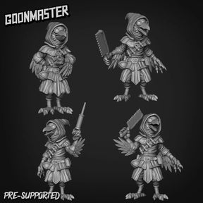 Kenku Assassin Miniature | Top Left - Tabletop RPG & D&D miniature. Perfect for wargaming & collectors