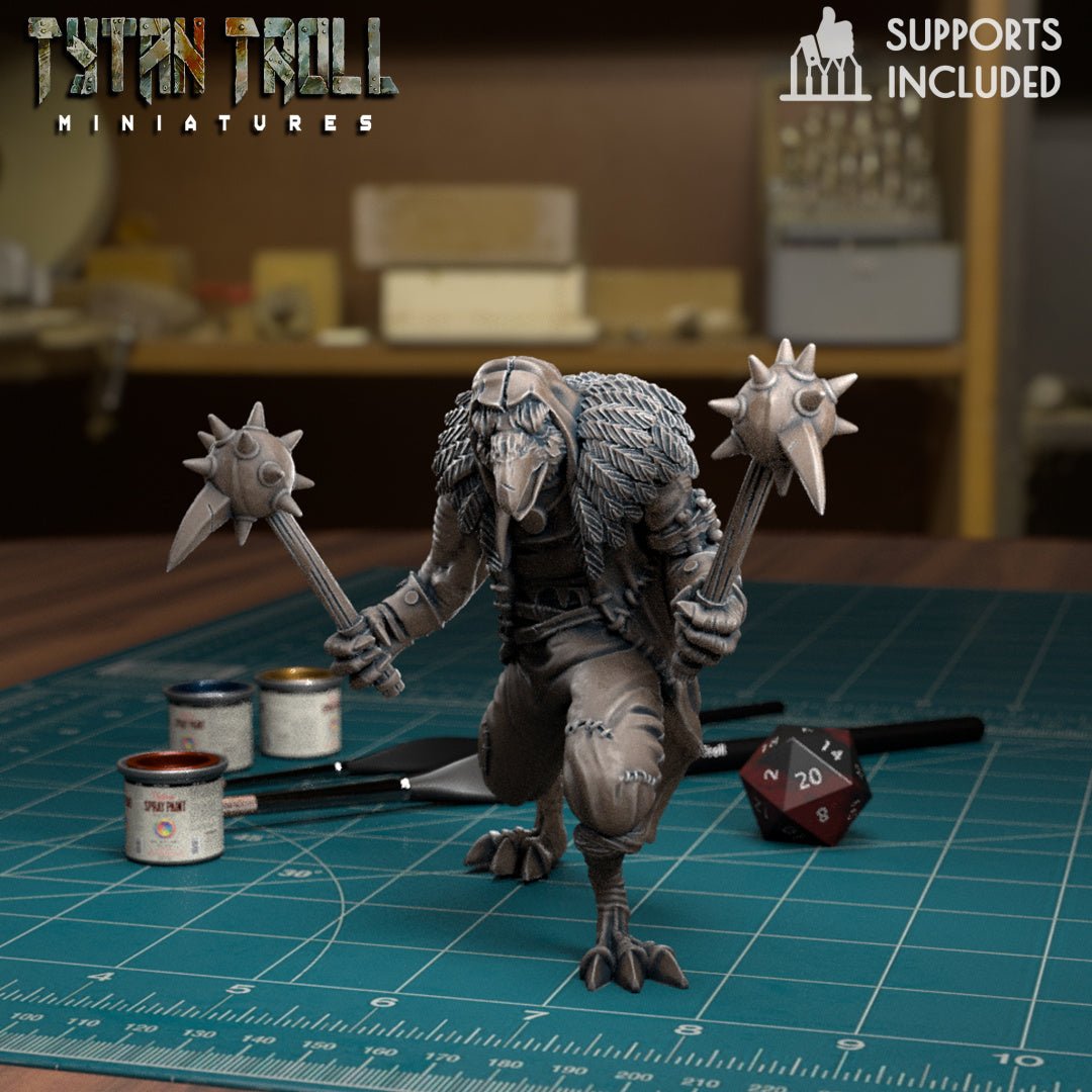Kenku Bundle Miniature | D - Tabletop RPG & D&D miniature. Perfect for wargaming & collectors