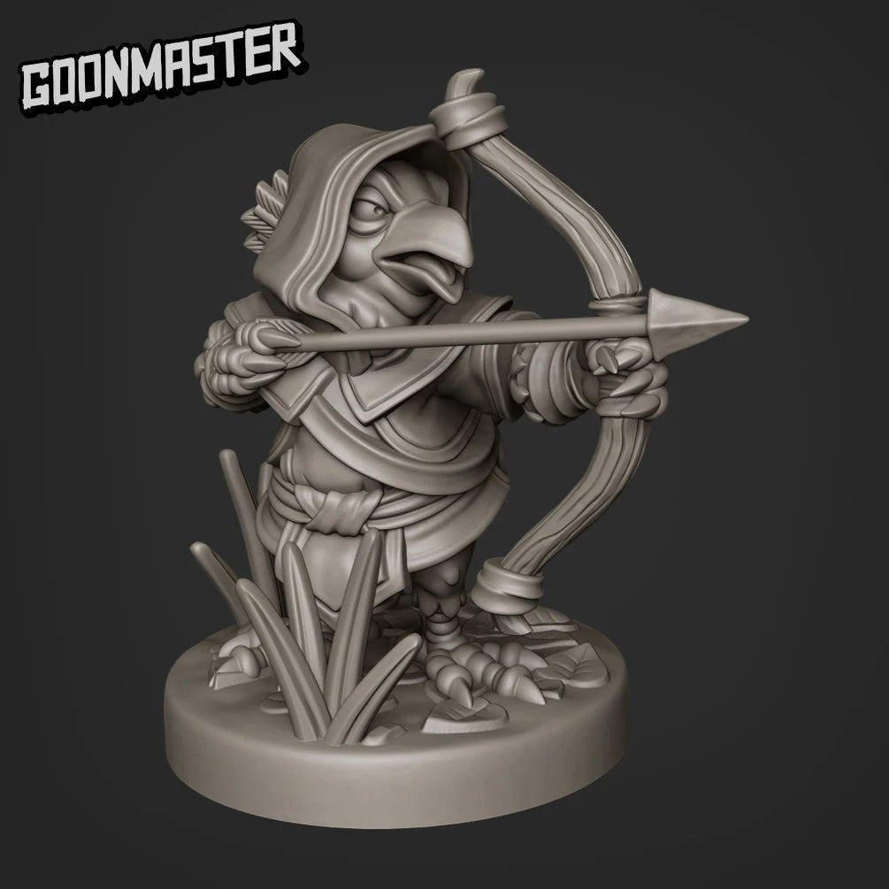 Kenku Ranger, Ninja Miniature - A - 28mm