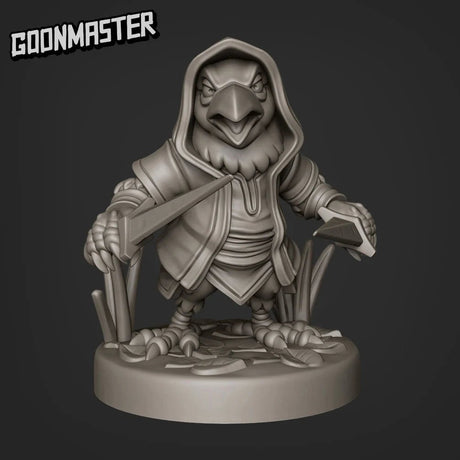 Kenku Ranger, Ninja Miniature | B - Tabletop RPG & D&D miniature. Perfect for wargaming & collectors