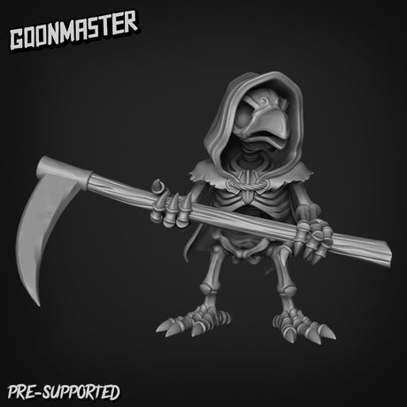 Kenku Skeleton Miniature | C - Tabletop RPG & D&D miniature. Perfect for wargaming & collectors