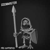 Kenku Skeleton Miniature | E - Tabletop RPG & D&D miniature. Perfect for wargaming & collectors
