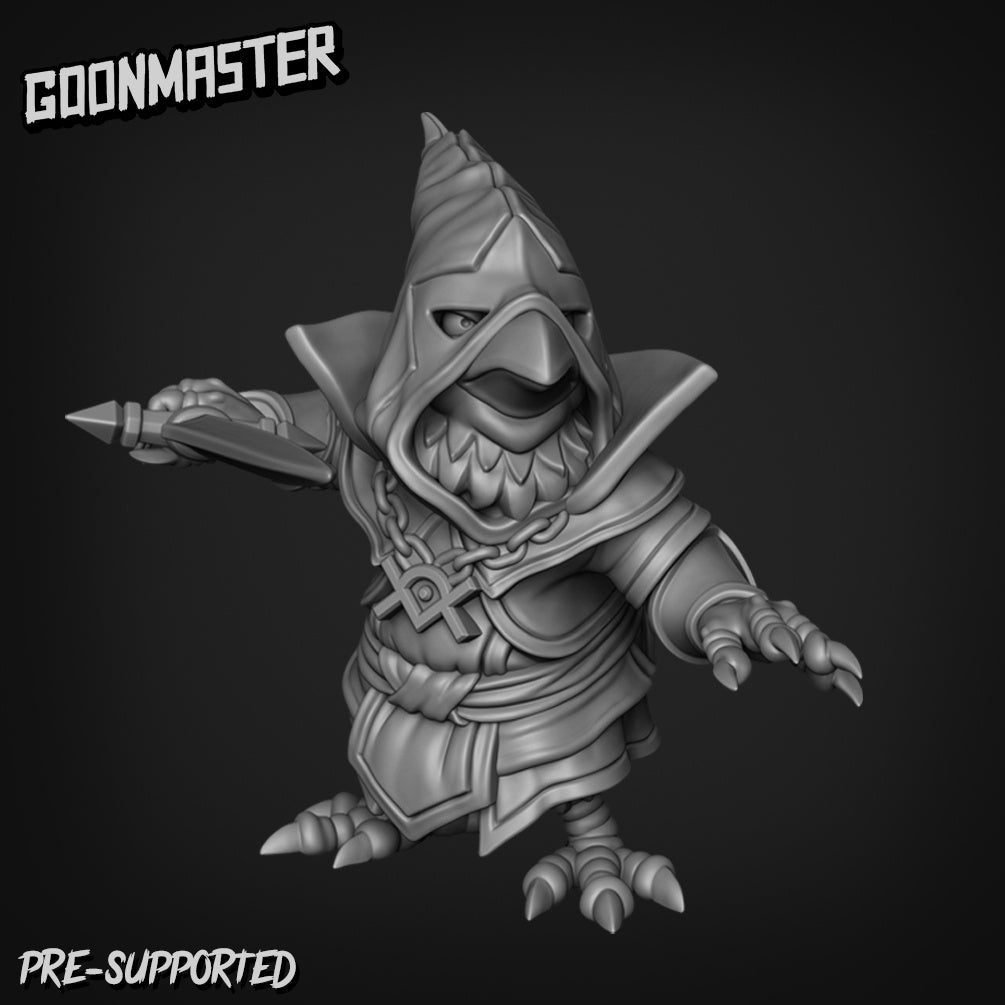 Kenku Warlock Miniature | C - Tabletop RPG & D&D miniature. Perfect for wargaming & collectors